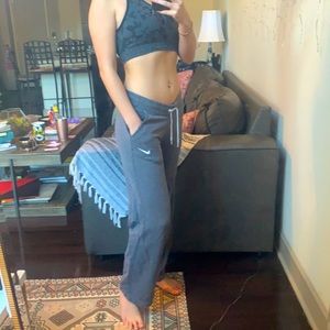 Gray Nike sweatpants